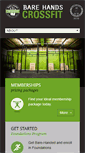 Mobile Screenshot of barehandscrossfit.com